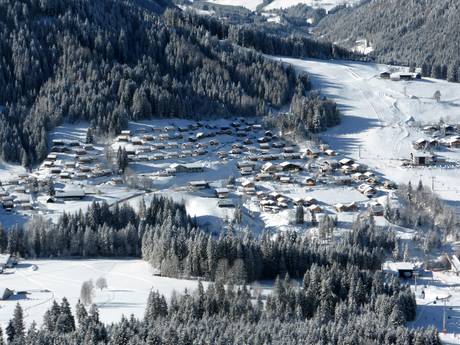 Massif du Dachstein: offres d'hébergement sur les domaines skiables – Offre d’hébergement Dachstein West – Gosau/Russbach/Annaberg