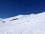 Vue sur la piste difficile Buera