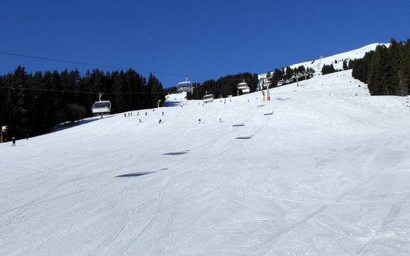 Diversité des pistes Leoganger Tal (vallée de Leogang) – Diversité des pistes Saalbach Hinterglemm Leogang Fieberbrunn (Skicircus)