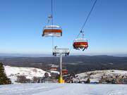 Winterpol Pomarańczowa (W3) - 6 places | Télésiège rapide (débrayable) avec capots de protection et sièges chauffants