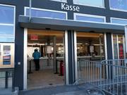 Zone de caisses soignée au Tannenboden