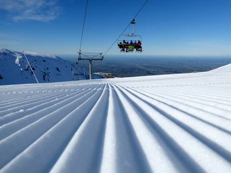 Préparation des pistes Île du Sud – Préparation des pistes Mt. Hutt