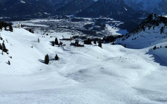Meilleur domaine skiable dans la Naturparkregion Reutte (région du parc naturel de Reutte) – Évaluation Hahnenkamm – Höfen/Reutte