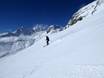 Domaines skiables pour skieurs confirmés et freeriders Suisse orientale – Skieurs confirmés, freeriders St. Moritz – Corviglia