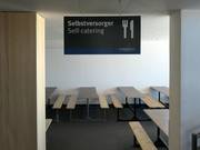 Salle pour les personnes en autonomie dans le restaurant du glacier