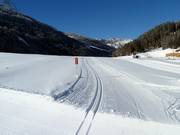 Piste de ski de fond au col du Reschen