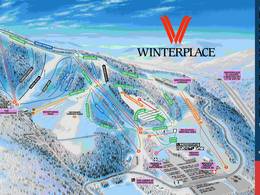 Plan des pistes Winterplace
