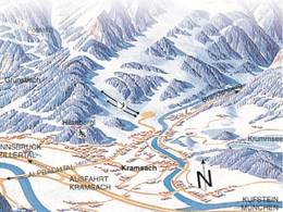 Plan des pistes Kramsach