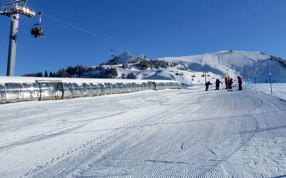 Domaines skiables pour les débutants dans la Région du Léman – Débutants Villars/Gryon/Les Diablerets
