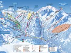 Plan des pistes Isola 2000