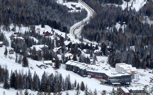 Chaîne de Monashee: offres d'hébergement sur les domaines skiables – Offre d’hébergement Red Mountain Resort – Rossland