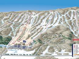 Plan des pistes Granite Peak at Rib Mountain State Park