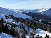 Vue depuis Selletta en direction de Doss Pelà