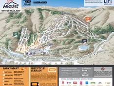 Plan des pistes Hunter Mountain