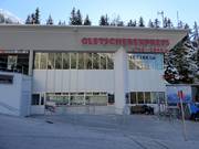 Station aval du Gletscherexpress très bien entretenue