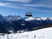 Prui-Clünas - 6 places | Télésiège rapide (débrayable) avec capots de protection