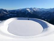Lac de retenue pour l’enneigement au Horberg