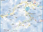 Plan des pistes de ski de fond Donovaly