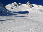 Partie supérieure de la piste Familiale