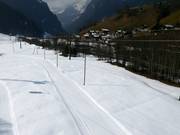Piste de ski de fond à Grindelwald Grund