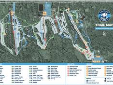 Plan des pistes Buffalo