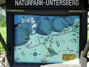Plan du parc naturel Untersberg