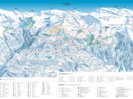 Plan des pistes Crans-Montana
