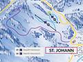 Plan des pistes Hahnbaum – St. Johann im Pongau