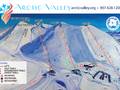 Plan des pistes Arctic Valley