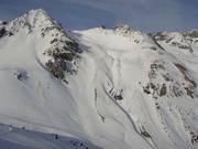 Vue sur Schindler Kar - itinéraire à ski 86