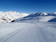 Très bonne préparation des pistes