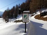 Le domaine skiable se trouve dans le parc national du Stelvio.