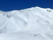 Piste de difficulté moyenne au Seekareck