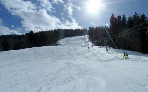 Domaines skiables pour skieurs confirmés et freeriders Massif du Rofan – Skieurs confirmés, freeriders Tirolina (Haltjochlift) – Hinterthiersee