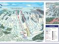 Plan des pistes Mount Timothy