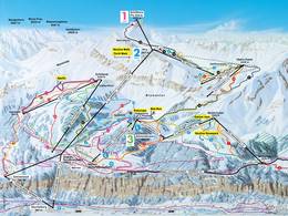 Plan des pistes Schilthorn – Mürren/Lauterbrunnen