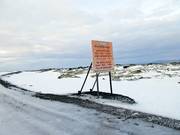 Pas de service de déneigement sur la 417 en direction de Hafnarfjörður