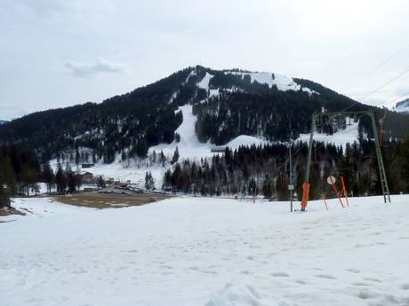 Nagelfluhkette: Taille des domaines skiables – Taille Balderschwang – Hochschelpen/Riedberger Horn
