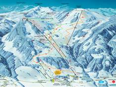 Plan des pistes Hörnerbahn – Bolsterlang