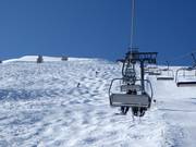 Piste à bosses au téléski Brandegg