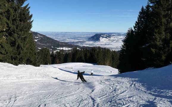 Alpsee-Grünten: Taille des domaines skiables – Taille Ofterschwang/Gunzesried – Ofterschwanger Horn Alpsee-Grünten: Taille des domaines skiables – Taille Ofterschwang/Gunzesried – Ofterschwanger Horn