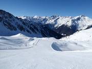 Piste Dureck au K2 avec une vue panoramique magnifique