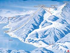 Plan des pistes Herzogstand – Walchensee