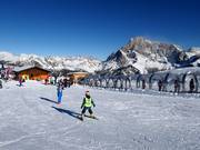 Tapis roulant sur l'Alpe Tognola