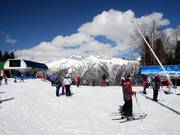 Vue à la station supérieure au Mountain Shelter