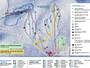 Plan des pistes Mont Cascades