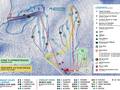 Plan des pistes Mont Cascades