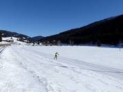 Piste de ski de fond dans la vallée près de Filzmoos