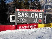 Signalisation des pistes à St. Christina