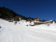 Personnes/Appartements de vacances directement sur la piste de descente vers Gaschurn